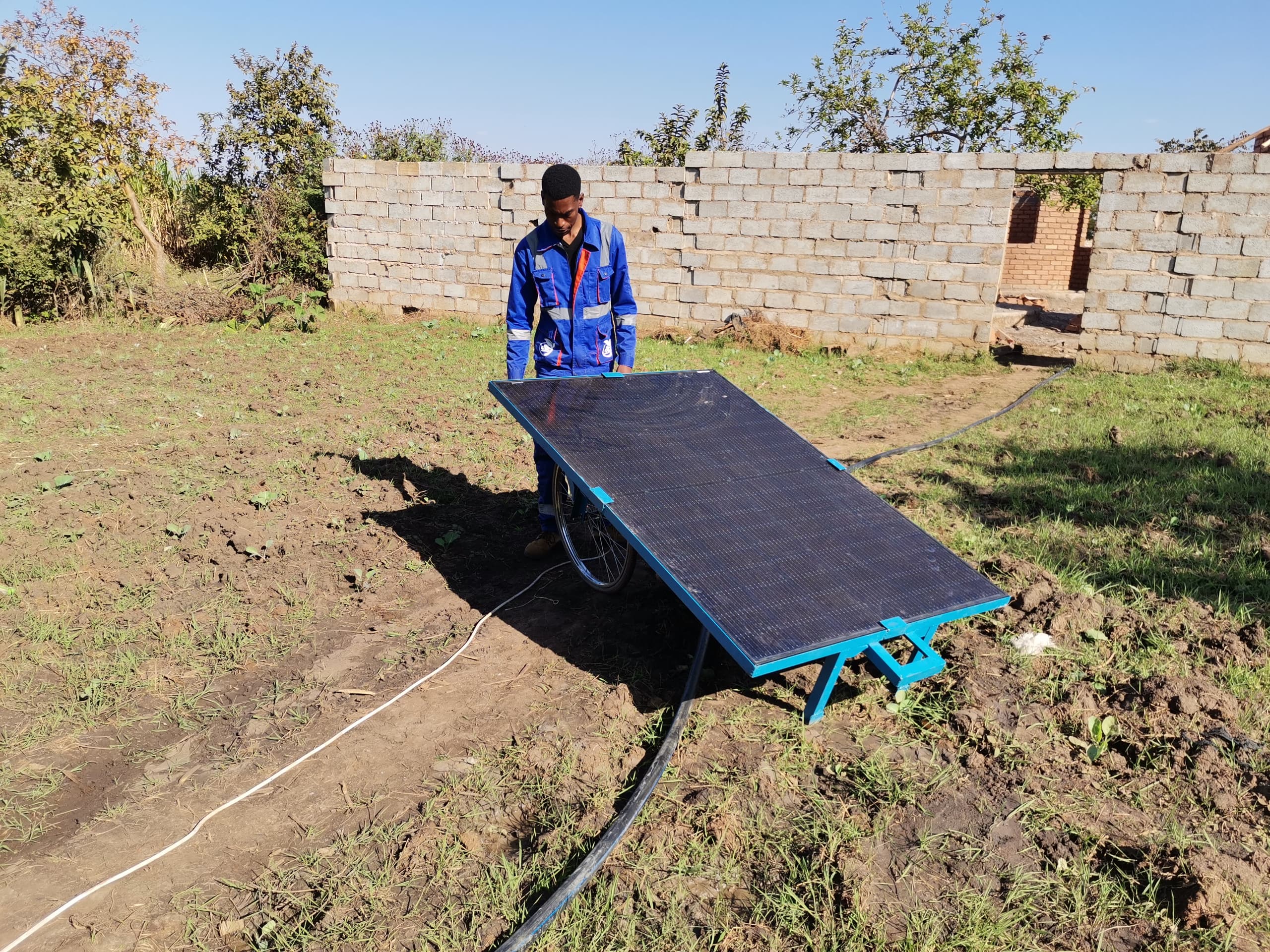 Mobile Solar water pumps