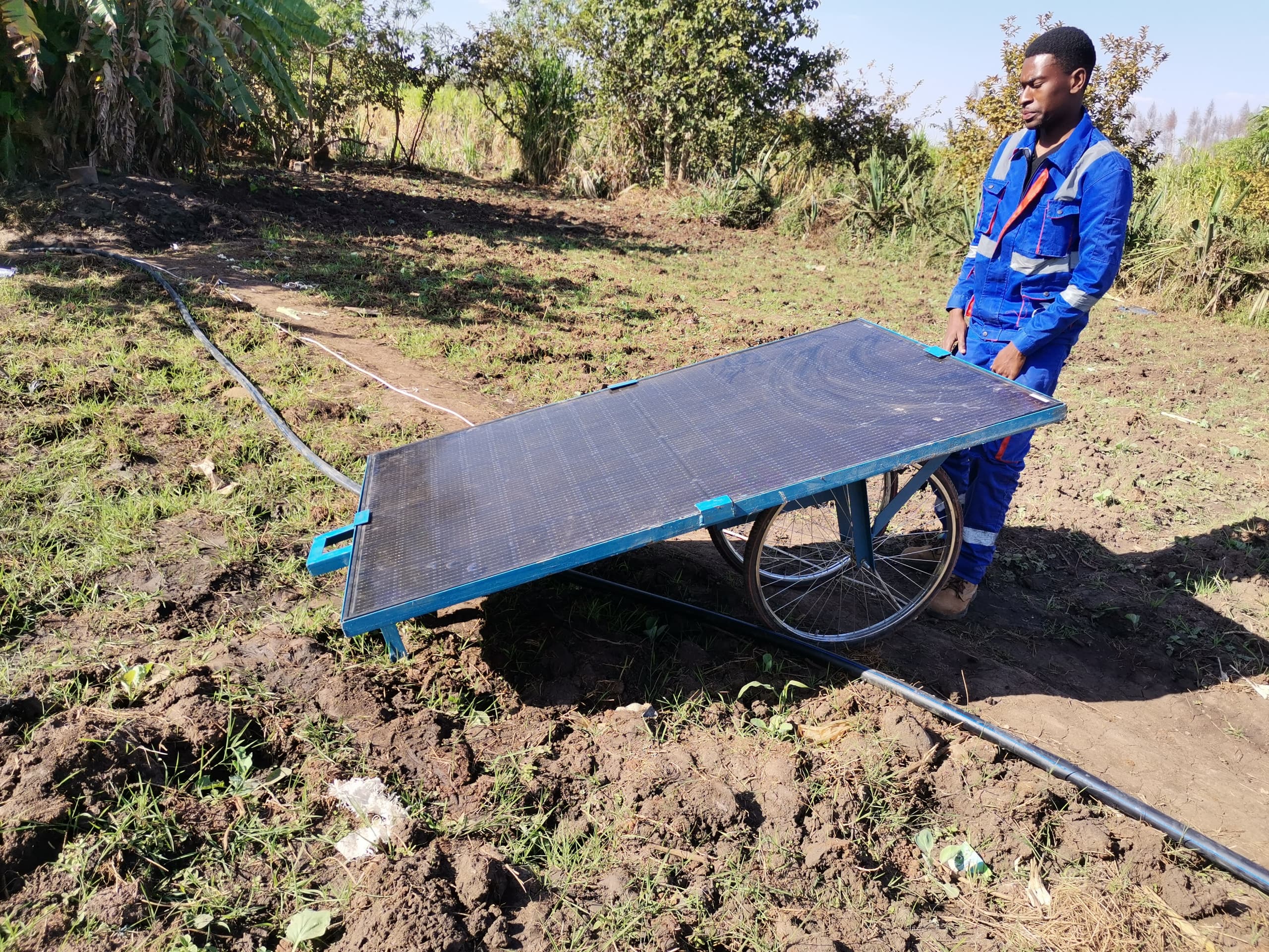 Technical training for solar water pumping systems and maintenance services